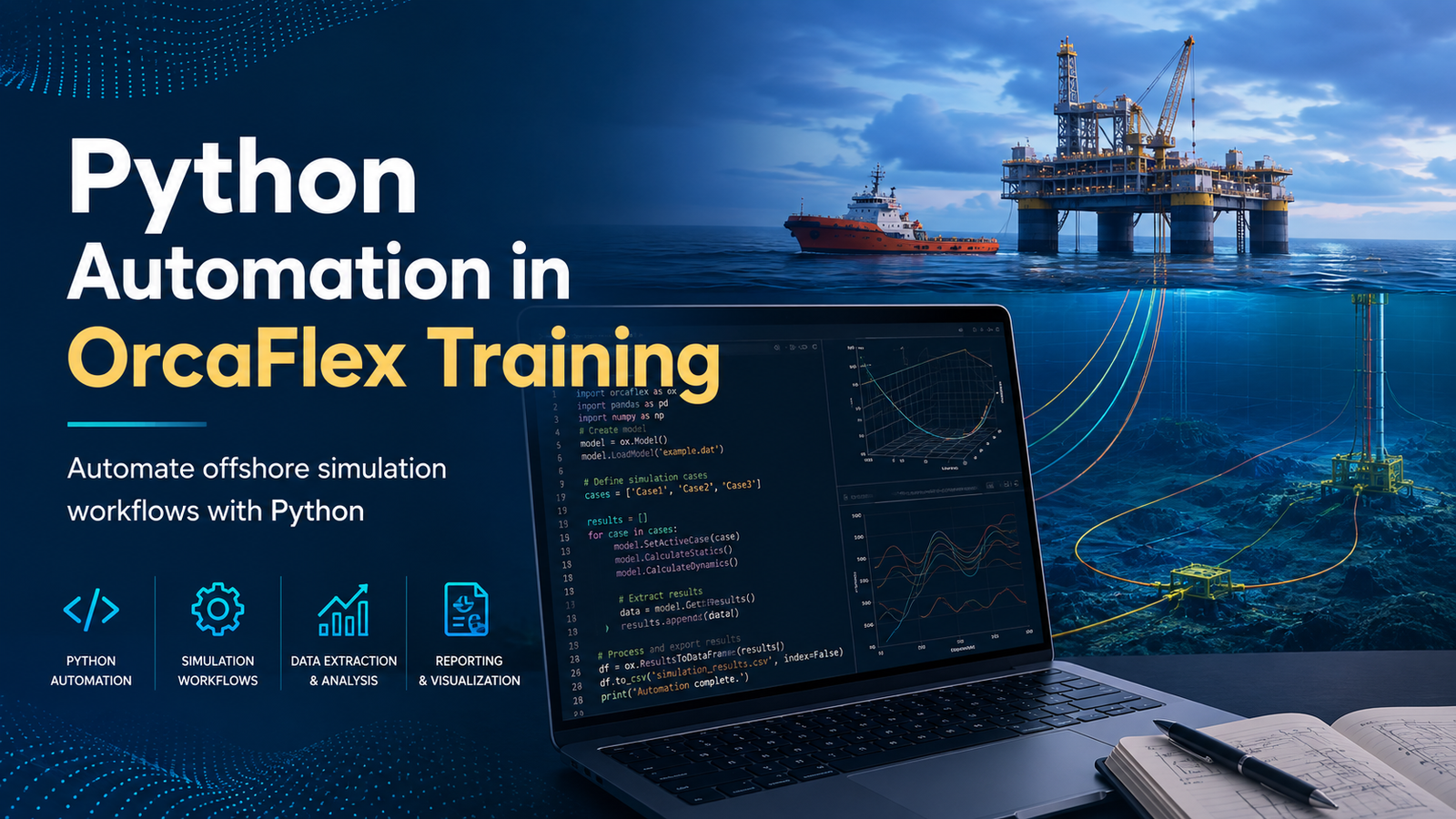 Python Automation in OrcaFlex Training